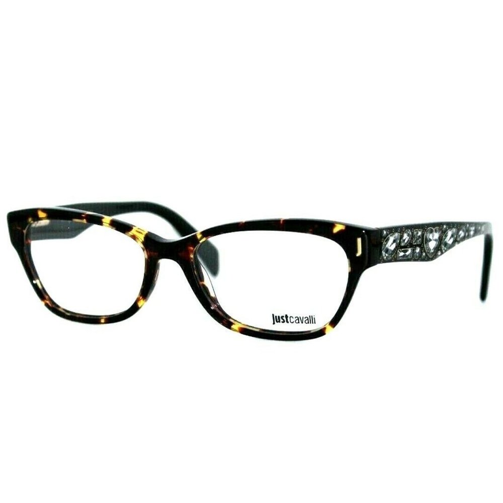 NEW JUST CAVALLI JC0746 052 TORTOISE EYEGLASSES